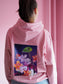 Daytime Hot Hoodie in pink